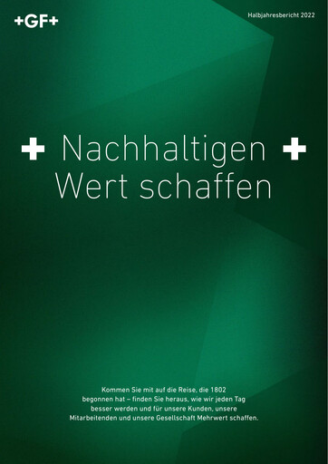 Thumbnail Georg Fischer Half-year Report 2022-h1