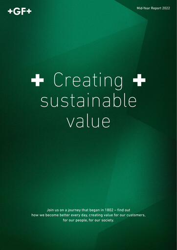 Thumbnail Georg Fischer Half-year Report 2022-h1