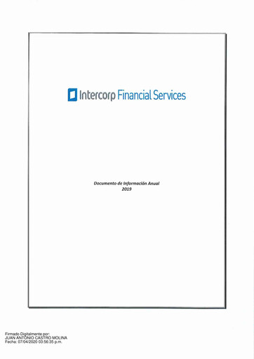 Vorschaubild Intercorp Financial Services Jahresbericht 2019