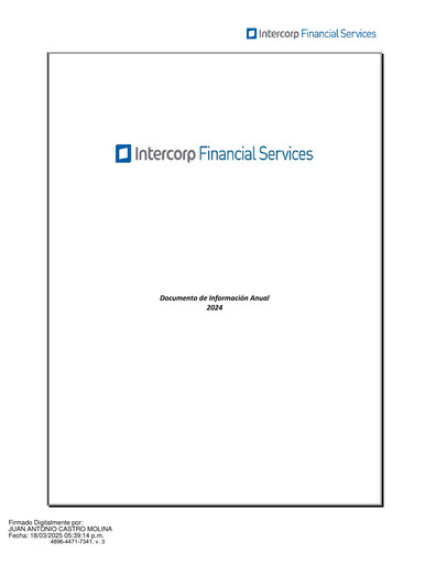 Vorschaubild Intercorp Financial Services Jahresbericht 2024