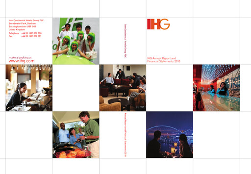 Thumbnail InterContinental Hotels Group
 Annual Report 2010