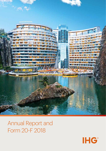 Thumbnail InterContinental Hotels Group
 Annual Report 2018