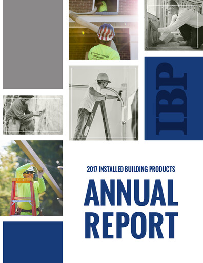 Thumbnail Installed Building Products Annual Report 2017
