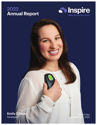 Thumbnail Inspire Medical Systems
 Annual Report 2022