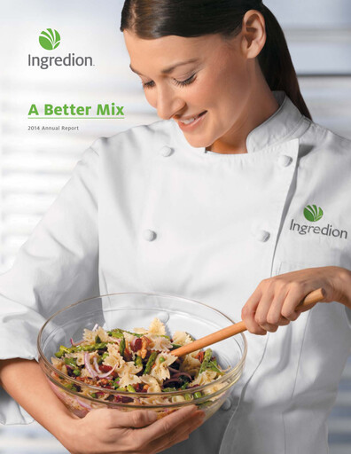 Thumbnail Ingredion Annual Report 2014