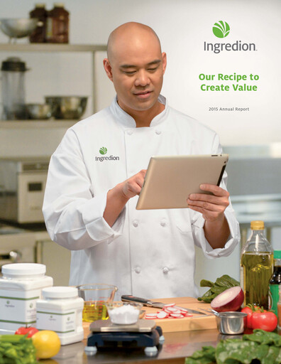 Thumbnail Ingredion Annual Report 2015