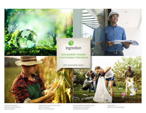 Thumbnail Ingredion Sustainability Report 2017