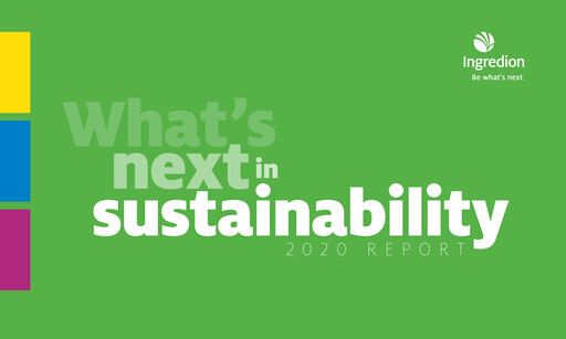 Thumbnail Ingredion Sustainability Report 2020