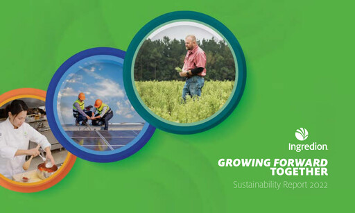 Thumbnail Ingredion Sustainability Report 2022
