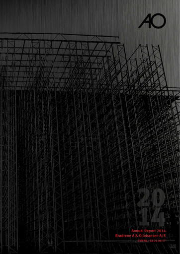 Thumbnail Brødrene A & O Johansen Annual Report 2014
