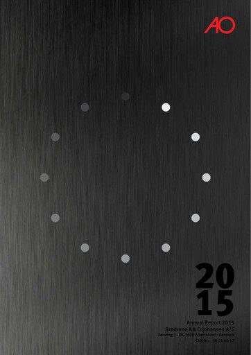 Thumbnail Brødrene A & O Johansen Annual Report 2015