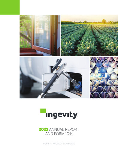 Thumbnail Ingevity Annual Report 2022