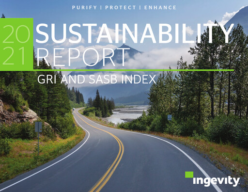 Thumbnail Ingevity ESG Report 2021