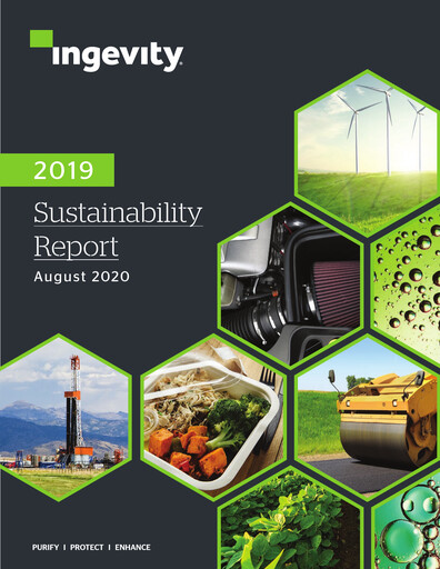 Thumbnail Ingevity Sustainability Report 2019