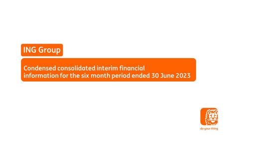 Thumbnail ING
 Half-year Report 2023-h1