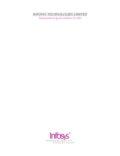 Vorschaubild Infosys Quartalsbericht 2002-q1