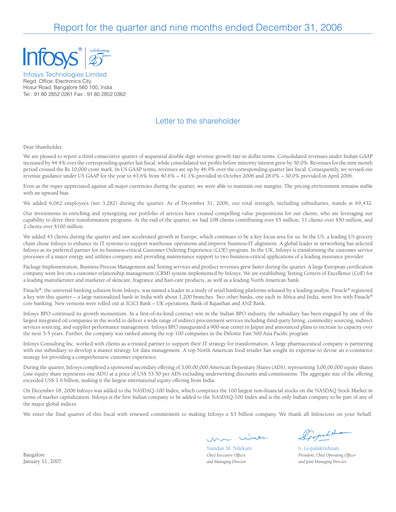 Vorschaubild Infosys Quartalsbericht 2006-q3