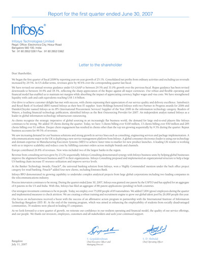 Vorschaubild Infosys Quartalsbericht 2007-q1
