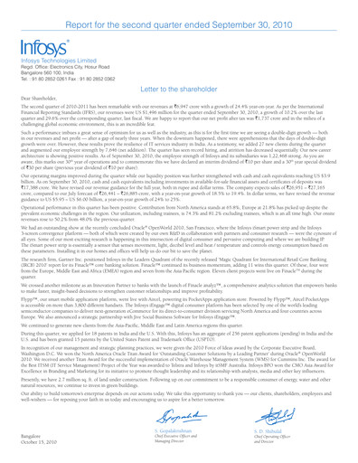 Vorschaubild Infosys Quartalsbericht 2010-q2