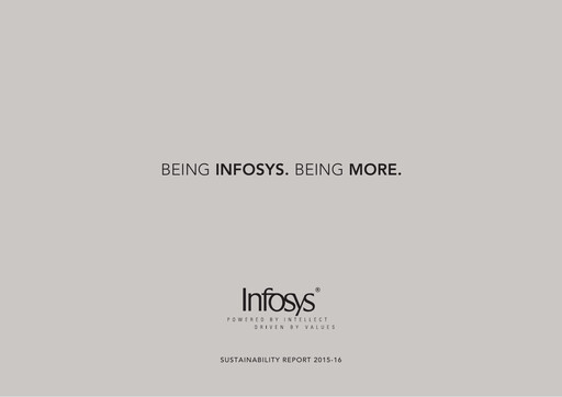 Thumbnail Infosys Sustainability Report 2015-2016