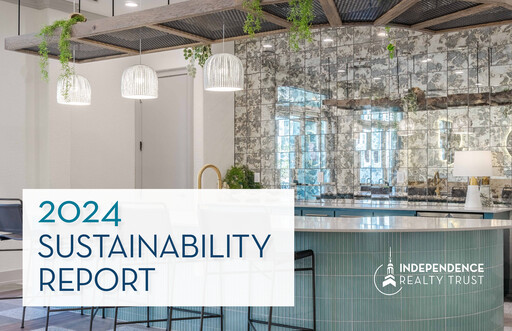 Thumbnail Independence Realty Trust
 Sustainability Report 2024