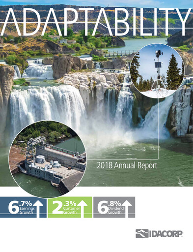 Thumbnail Idacorp Annual Report 2018