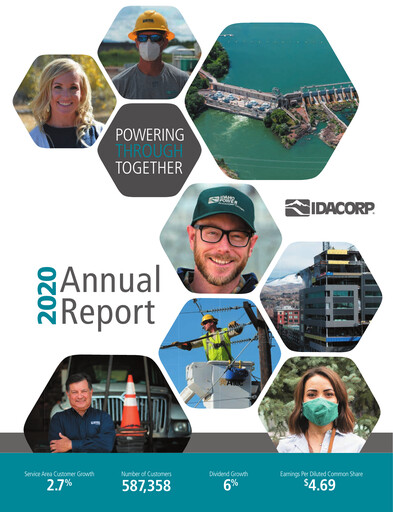 Thumbnail Idacorp Annual Report 2020