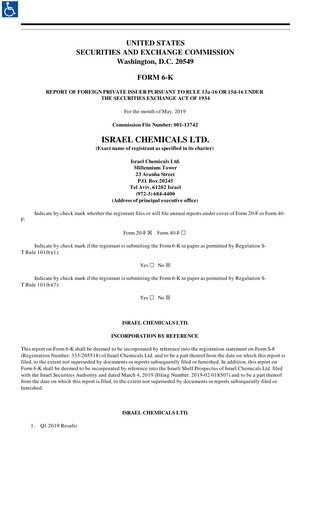 Thumbnail ICL Group Quarterly Report 2019-q1