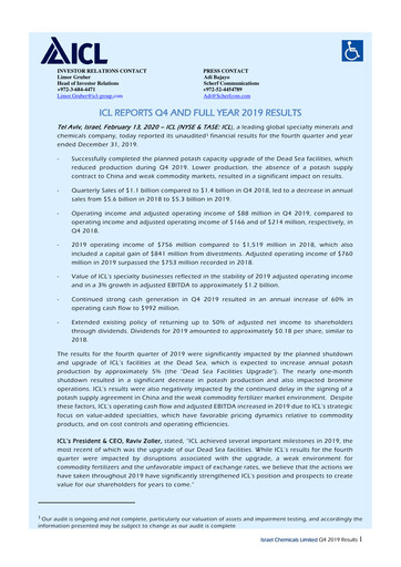 Thumbnail ICL Group Quarterly Report 2019-q4