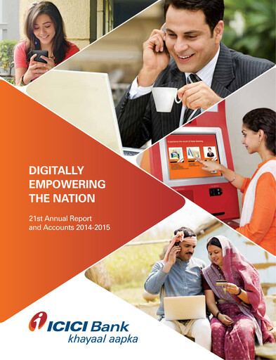Thumbnail ICICI Bank Annual Report 2014-2015