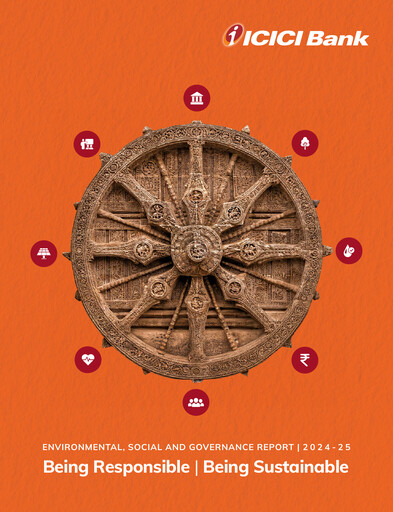 Vorschaubild ICICI Bank ESG-Bericht 2024-2025