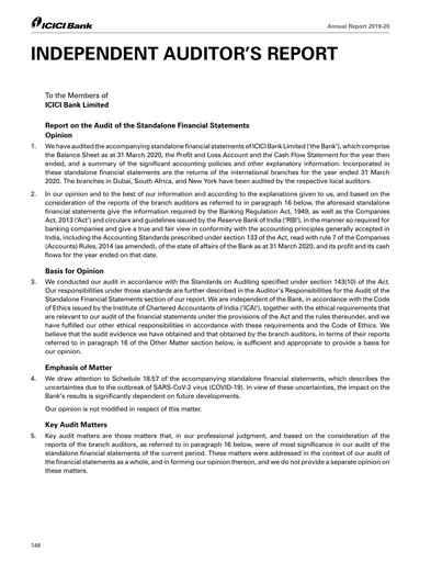 Thumbnail ICICI Bank Financial Statement 2019-2020