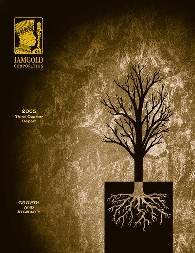 Thumbnail Iamgold
 Quarterly Report 2005-q3