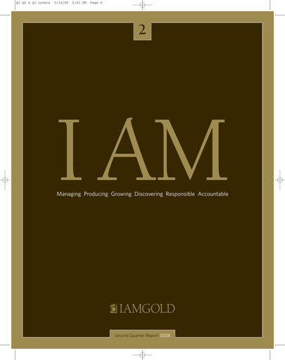 Thumbnail Iamgold
 Quarterly Report 2008-q2