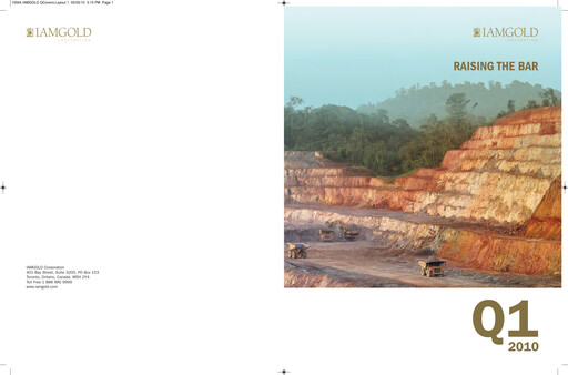 Thumbnail Iamgold
 Quarterly Report 2010-q1