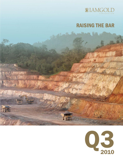Thumbnail Iamgold
 Quarterly Report 2010-q3