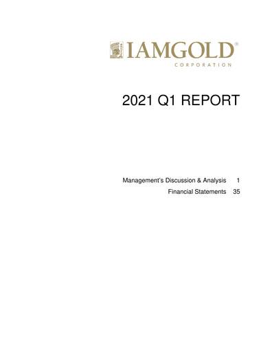 Thumbnail Iamgold
 Quarterly Report 2021-q1