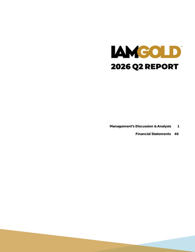Thumbnail Iamgold
 Quarterly Report 2026-q2