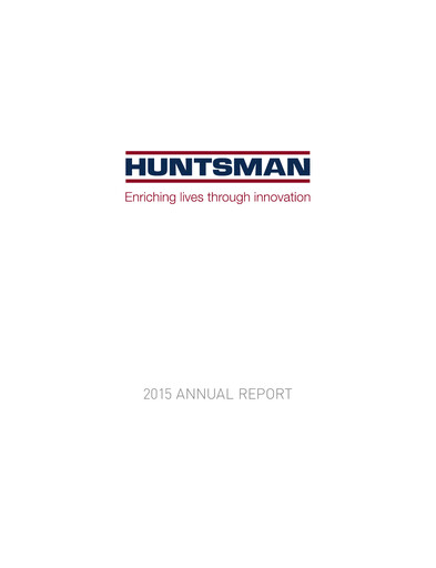 Thumbnail Huntsman Corporation
 Annual Report 2015