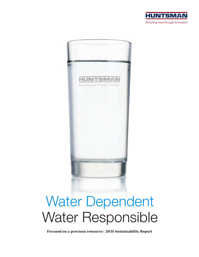 Thumbnail Huntsman Corporation
 Sustainability Report 2014