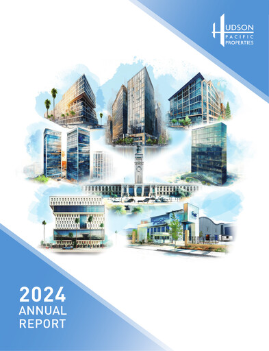 Thumbnail Hudson Pacific Properties
 Annual Report 2024