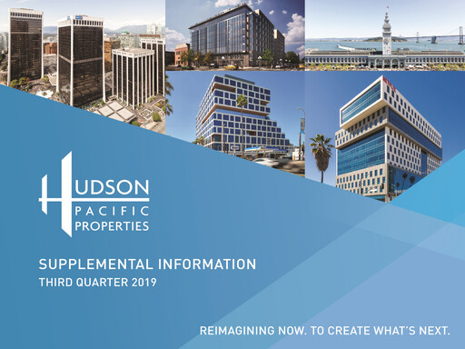 Thumbnail Hudson Pacific Properties
 Quarterly Report 2019-q3