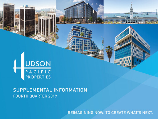 Thumbnail Hudson Pacific Properties
 Quarterly Report 2019-q4