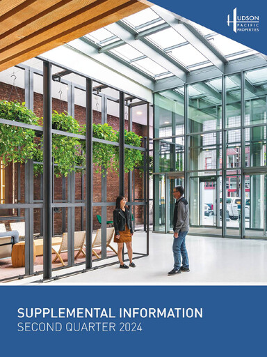 Thumbnail Hudson Pacific Properties
 Quarterly Report 2024-q2