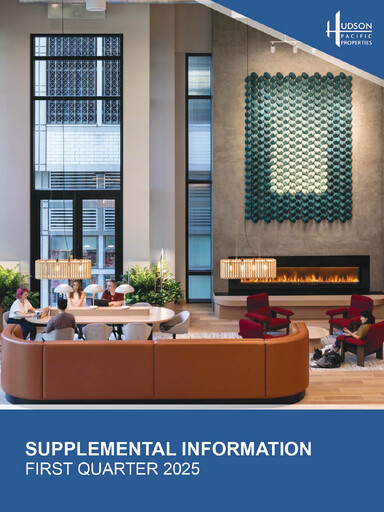 Thumbnail Hudson Pacific Properties
 Quarterly Report 2025-q1