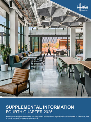 Thumbnail Hudson Pacific Properties
 Quarterly Report 2025-q4