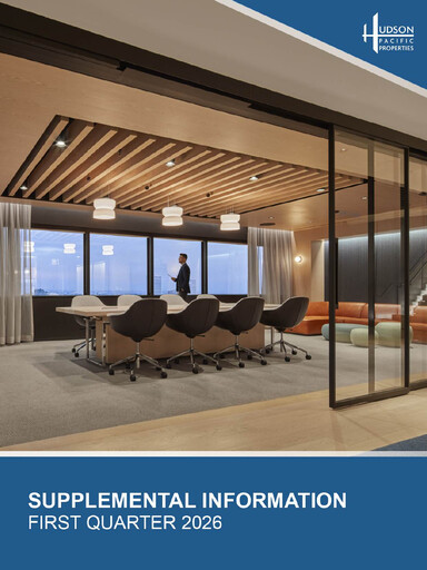 Thumbnail Hudson Pacific Properties
 Quarterly Report 2026-q1