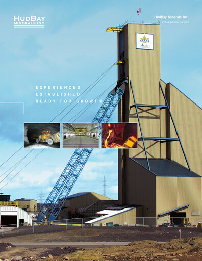 Vorschaubild Hudbay Minerals
 Jahresbericht 2004