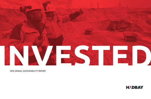 Thumbnail Hudbay Minerals
 Sustainability Report 2020