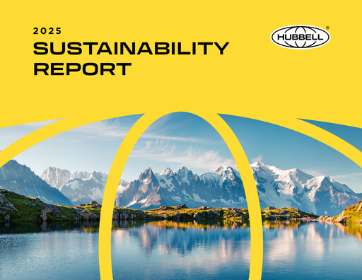 Thumbnail Hubbell Sustainability Report 2025